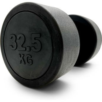 Гантель UNIX FIT PRO круглая обрезиненная 32,5 кг
