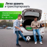 Ворота футбольные переносные UNIX LINE стальные 217x153 см, с мишенями FGSL217_153PT
